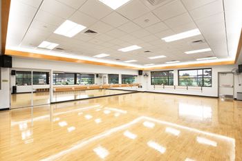 Basketball court at erie recreation center